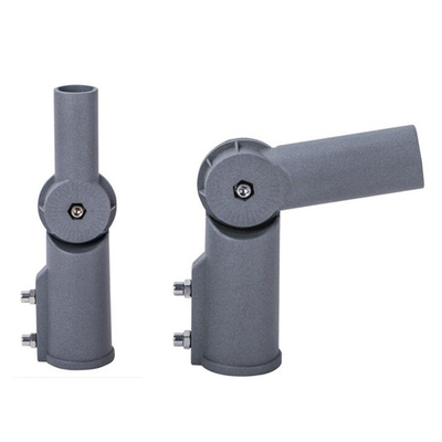 As luzes de rua exteriores do diodo emissor de luz suportam o braço Polo 60mm para o conector