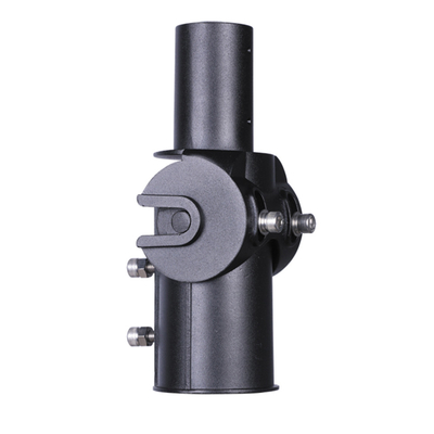 90 - Suporte da luz de rua de 180 graus para o polo exterior do adaptador da lâmpada do braço do conector de Polo