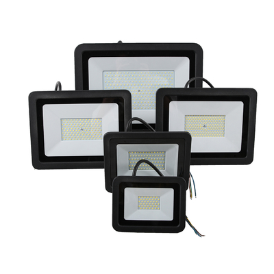 Luz de inundação exterior 10w do diodo emissor de luz do quadrado ultra magro 20w 30w 50w 70w
