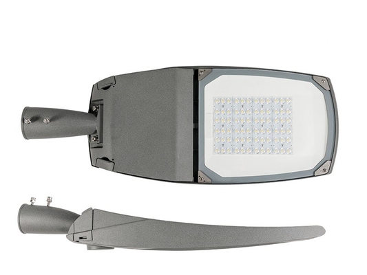 Fator de potência 0,95 Luzes de rua LED em cor cinza escura para eficiência energética