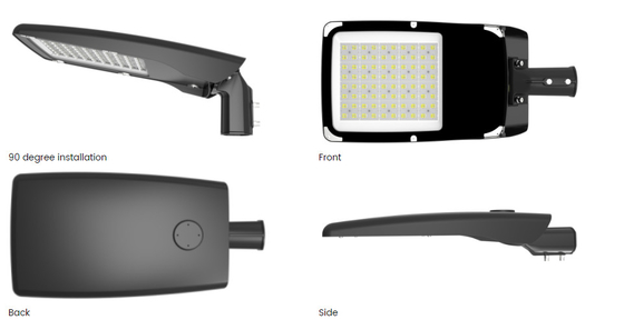 Poste de luz de estacionamento ao ar livre equivalente a 50 W 3030 5050 SMD chip de LED ao ar livre