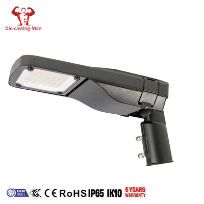Luzes de rua exteriores do diodo emissor de luz IP66 com alojamento vazio personalizado do sensor de movimento