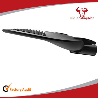 Adaptador ajustável material 60mm do alumínio IP66 IK08 do alojamento exterior da luz de rua do diodo emissor de luz opcionais