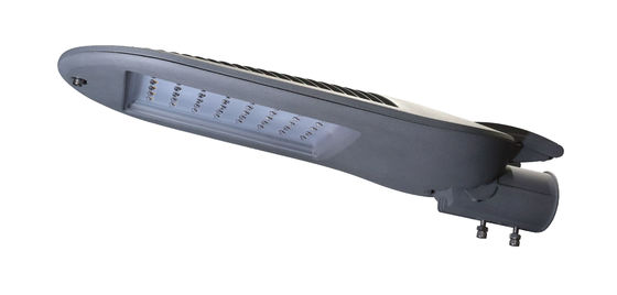 50 / 60Hz Alumínio LED Street Light Housing Com Ultra-Claridade Vidro Temperado PC Lente