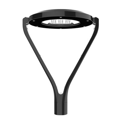 LED Iluminação exterior moderna Post Top LED Garden Light Alumínio Dois braços IP66 Post Top Street Light