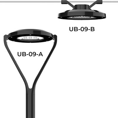 Iluminação de jardim de alumínio 30W 60W 100W IP66 IK08 luz de jardim de rua LED