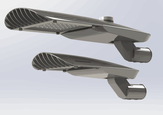 O alojamento impermeável da luz de rua do lúmen alto, alumínio 60-200W conduziu o alojamento leve da estrada