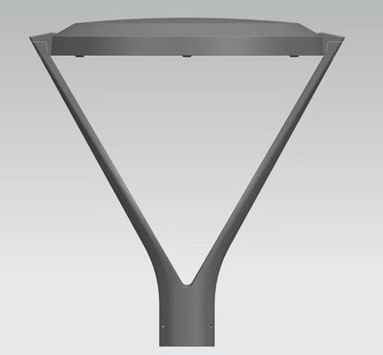 Forja a moagem de alumínio Park Walkway Pole Light Motion Sensor iluminação urbana