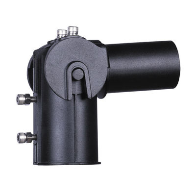 LED Street Light Housing e adaptador com fundição a óleo de alumínio e parafusos de aço inoxidável 60mm-60mm para poste e lâmpada