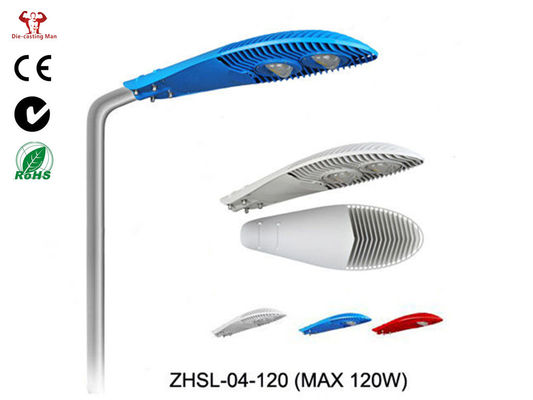 120w de alumínio morrem alojamento conduzido fotocélula da luz de rua de Meanwell da carcaça